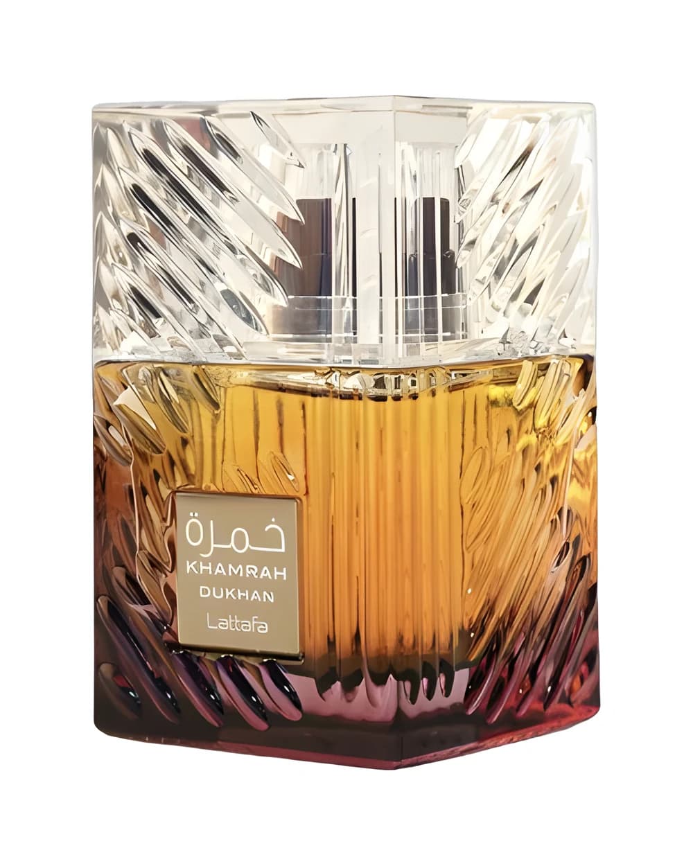 Khamrah Dukhan de Lattafa, frasco original