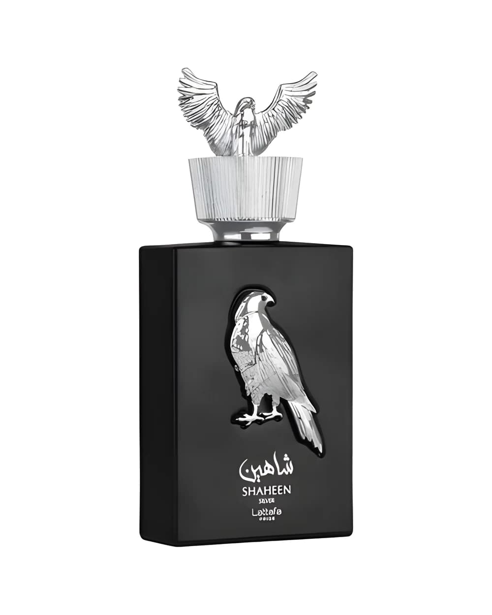 Shaheen Silver de Lattafa, frasco original