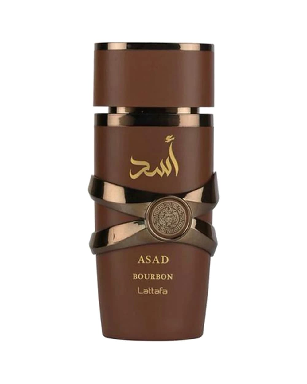 Foto de referencia: Asad Bourbon de Lattafa. El producto que recibes es la perfumería preparada Perfupox.