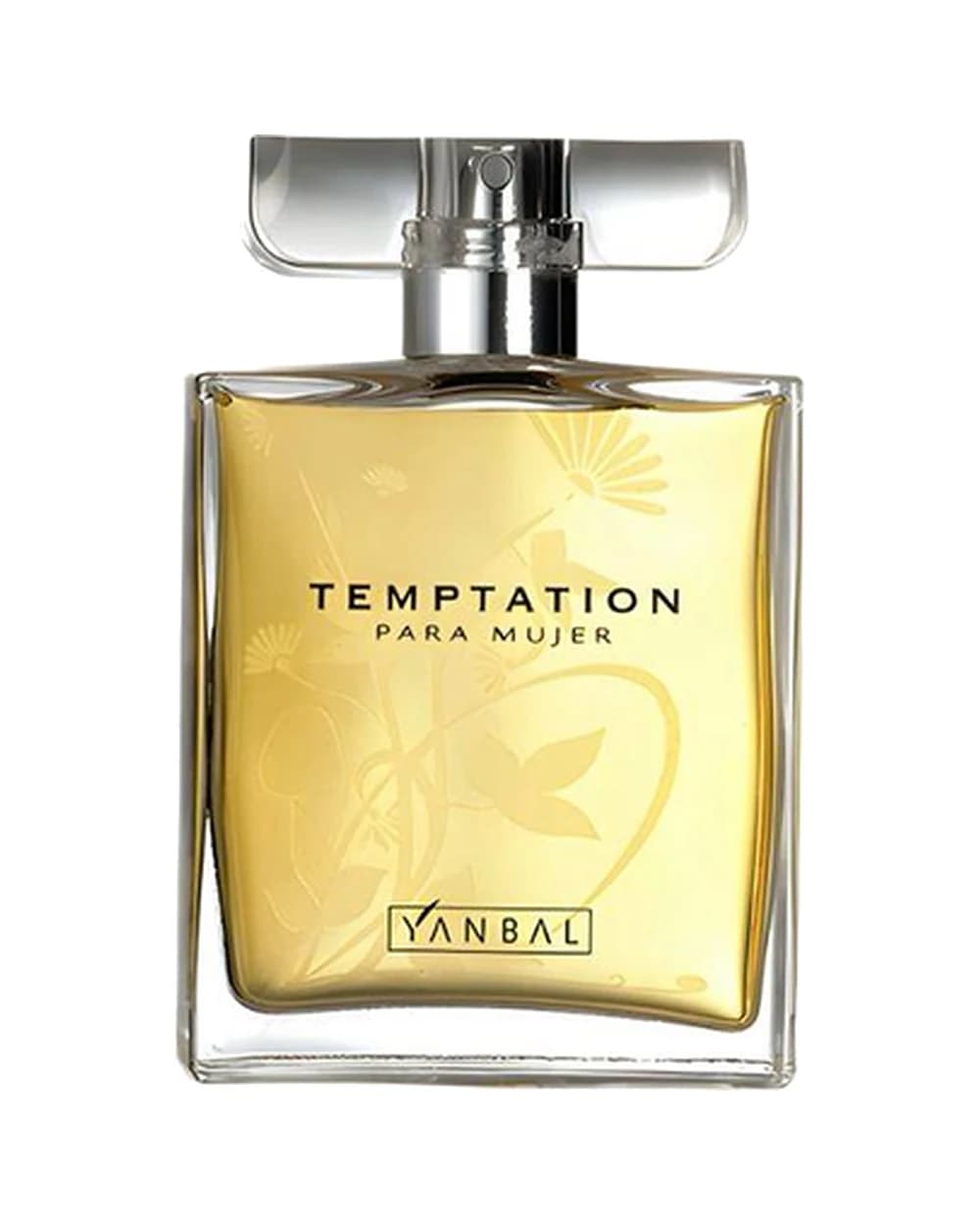 Foto de referencia: Temptation para Mujer de Yanbal. El producto que recibes es la perfumería preparada Perfupox.